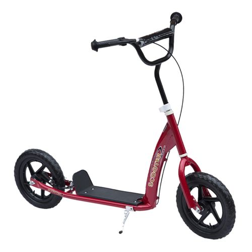 4251774914680 - Kinderroller Anti-Rutsch Trittfläche Metallfahrradständer zum Parken 120 x 52 x 80-88 cm (LxBxH) Tretroller Cityroller Kinderroller Stadtroller