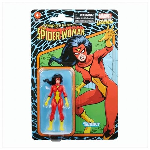 5010996147219 - Marvel Legends Series Retro Spider-Woman (9 cm)