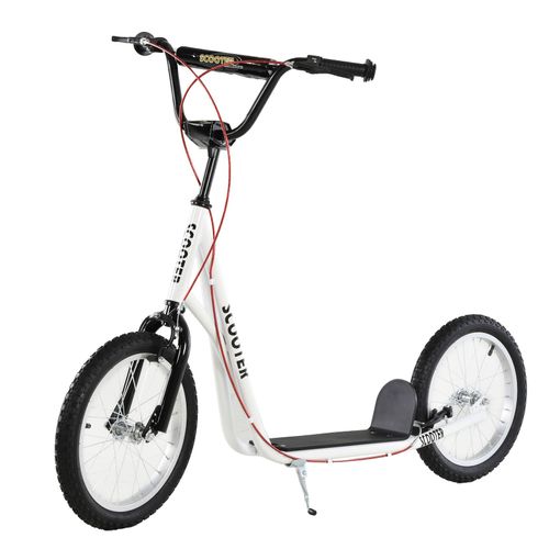 4251774974905 - Kinderscooter mit Handbremse 139 x 58 x 90-96 cm (LxBxH) Tretroller Kids Cityroller Kinderroller Roller