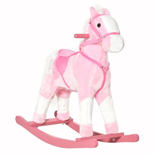 4250871259533 - Kinder Schaukelpferd Schaukeltier Schaukelspielzeug Wiehern Rosa 74x28x65cm 4250871259533 - Kinder Schaukelpferd Schaukeltier Schaukelspielzeug Wiehern Rosa 74x28x65cm