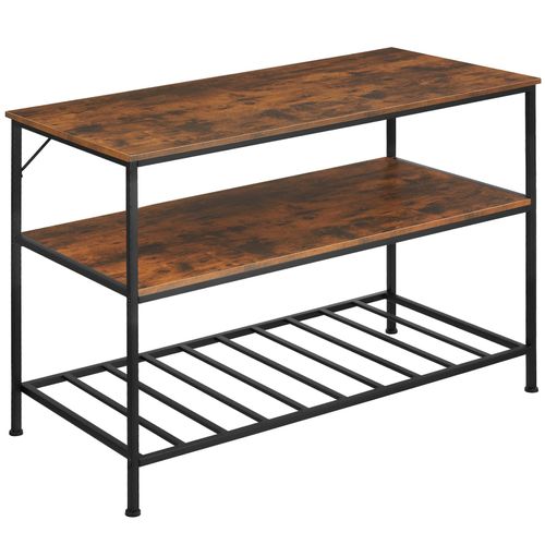 4061173209221 - tectake® Küchenregal Industrial Style 2 Ablagen und Gitterablage 120 x 60 x 905 cm 4061173209221 - tectake® Küchenregal Industrial Style 2 Ablagen und Gitterablage 120 x 60 x 905 cm
