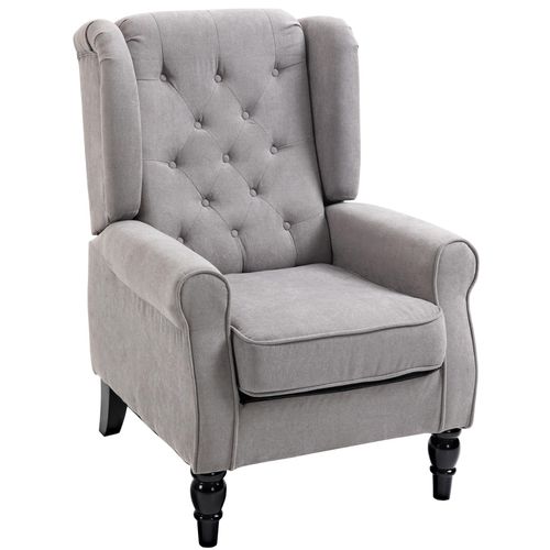 4250871291144 - Relaxsessel mit Tufting 76 x 86 x 108 cm (BxTxH) Lehnsessel Ohrensessel Polstersessel Einzelsessel
