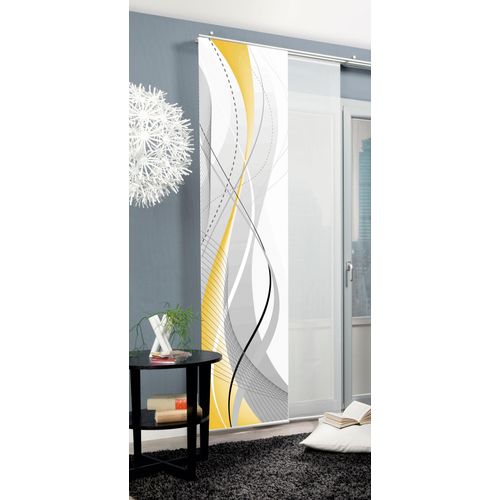 4056751337540 - HOME WOHNIDEEN Schiebegardine »CARLISLE« (1 St) HxB 245x60 Dekostoff Digitaldruck