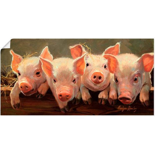 4058661336446 - Wandbild ARTLAND Das große Grunzen Bilder Gr B H 60 cm x 30 cm Poster Haustiere Querformat 1 St pink Bild Metallbild Metallbilder Bilder als Alubild Leinwandbild Wandaufkleber oder Poster in versch Größen 4058661336446 - Wandbild ARTLAND Das große Grunzen Bilder Gr B H 60 cm x 30 cm Poster Haustiere Querformat 1 St pink Bild Metallbild Metallbilder Bilder als Alubild Leinwandbild Wandaufkleber oder Poster in versch Größen