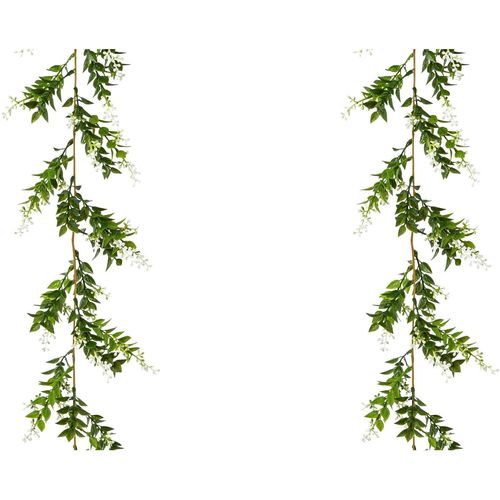 4064118117230 - Kunstgirlande CREATIV GREEN Miniblatt-Girlande grün L180cm Obermaterial 100% Polyethylen Kunstpflanzen 4064118117230 - Kunstgirlande CREATIV GREEN Miniblatt-Girlande grün L180cm Obermaterial 100% Polyethylen Kunstpflanzen