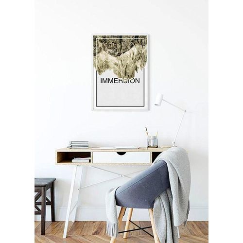 4055065153723 - KOMAR Poster Immersion Sand Bilder Kinderzimmer Schlafzimmer Wohnzimmer Gr B H 40 cm x 50 cm Abstrakt-Sprüche & Texte 1 St bunt Poster