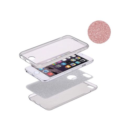 4251504803604 - Full TPU Case für Apple iPhone 8 Plus Schutz Hülle Handy Glitzer Cover Rose Gold 4251504803604 - Full TPU Case für Apple iPhone 8 Plus Schutz Hülle Handy Glitzer Cover Rose Gold