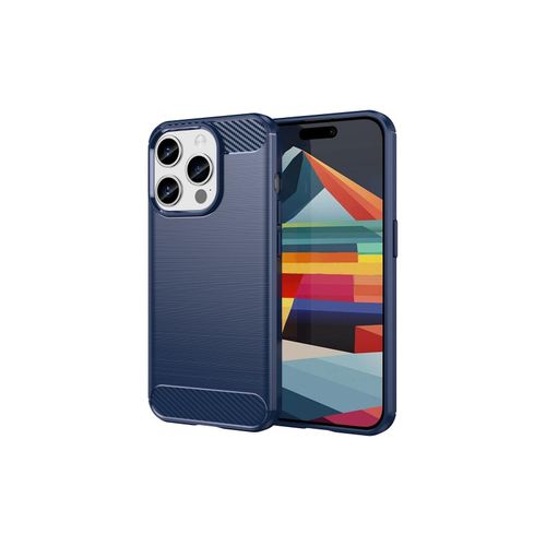 4066914394716 - Hülle Handy Schutz für Apple iPhone 15 Pro Case Cover Tasche Etuis Carbon Bumper