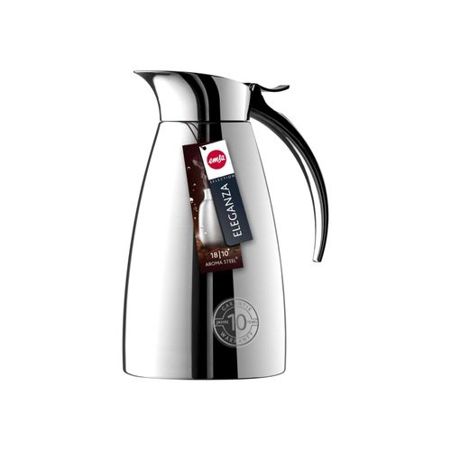 4009049202273 - Eleganza Isolierkanne mit Easy Open Verschluss Doppelwandiger Edelstahl-Isolierkolben Fassungsvermögen 600 ml 4009049202273 - Eleganza Isolierkanne mit Easy Open Verschluss Doppelwandiger Edelstahl-Isolierkolben Fassungsvermögen 600 ml