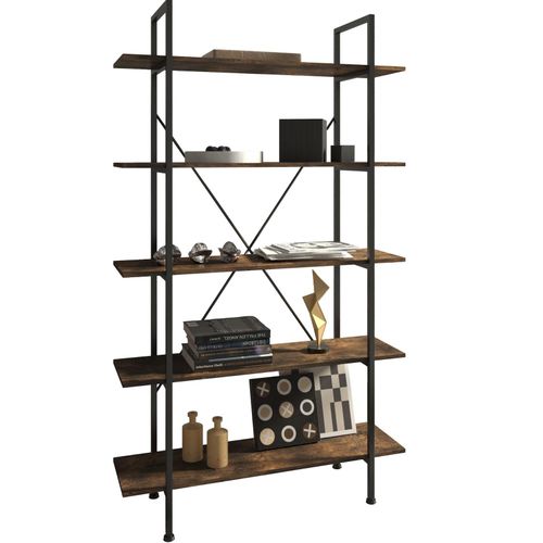 4061173204585 - tectake® Regal Industrial Style mit 5 Ebenen inklusive Kippschutz 106 x 345 x 1795 cm 4061173204585 - tectake® Regal Industrial Style mit 5 Ebenen inklusive Kippschutz 106 x 345 x 1795 cm