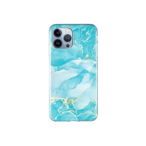 4066914401681 - Schutz Handy Hülle für Apple iPhone 15 Pro Max Case Cover Marmor Bumper Etuis