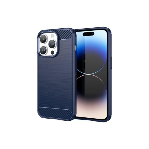 4066914394686 - Hülle Handy Schutz für Apple iPhone 15 Pro Max Case Cover Tasche Etuis Carbon