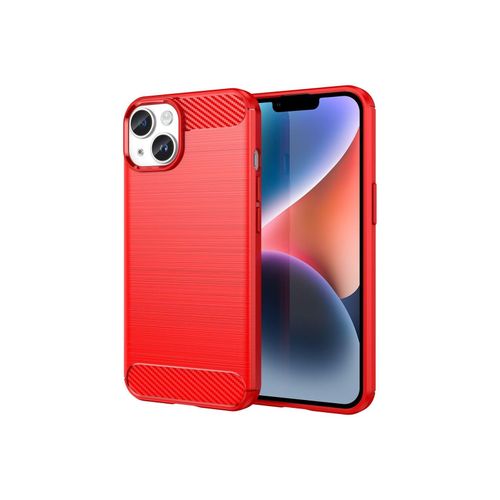 4066914394785 - Hülle Handy Schutz für Apple iPhone 15 Case Cover Tasche Etuis Carbon Bumper Neu