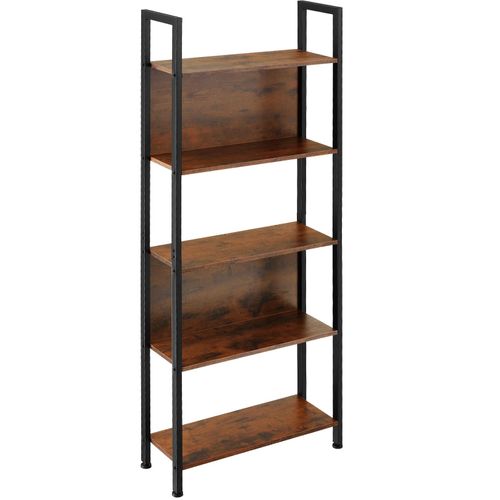 4061173242853 - tectake® Regal Industrial Style 5 Ebenen 2 Rückwände inklusive Kippschutz 62 x 24 x 1655 cm 4061173242853 - tectake® Regal Industrial Style 5 Ebenen 2 Rückwände inklusive Kippschutz 62 x 24 x 1655 cm