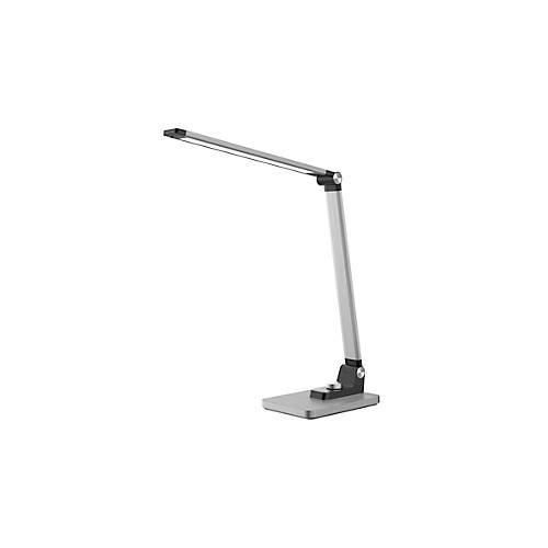 3660141963656 - meet powered by Paperflow JOA LED-Tischleuchte Gebürstetes Silber 400 lm (500 Lux) Qi-Ladepad 10W CCT-Modus 3660141963656 - meet powered by Paperflow JOA LED-Tischleuchte Gebürstetes Silber 400 lm (500 Lux) Qi-Ladepad 10W CCT-Modus