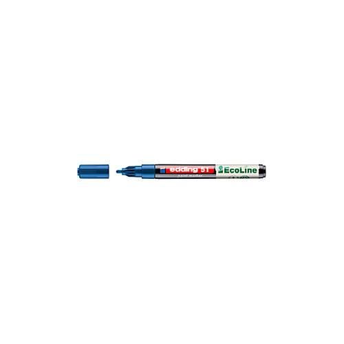 4057305071866 - Lackmarker 51 EcoLine Schreibfarbe Blau Rundspitze Strichstärke 1-2 mm mit Kappe wasserbasiert nachfüllbar 10 Stück 4057305071866 - Lackmarker 51 EcoLine Schreibfarbe Blau Rundspitze Strichstärke 1-2 mm mit Kappe wasserbasiert nachfüllbar 10 Stück