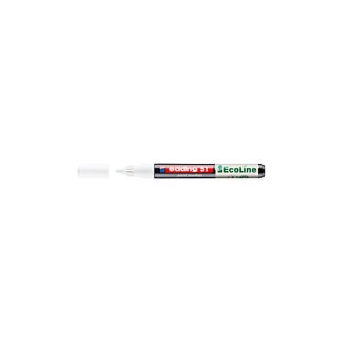 4057305071880 - Lackmarker 51 EcoLine Schreibfarbe Weiß Rundspitze Strichstärke 1-2 mm mit Kappe wasserbasiert nachfüllbar 10 Stück 4057305071880 - Lackmarker 51 EcoLine Schreibfarbe Weiß Rundspitze Strichstärke 1-2 mm mit Kappe wasserbasiert nachfüllbar 10 Stück