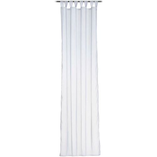 4021626242120 - Vorhang GÖZZE Sambia Schlaufenschal Gardinen Gr 255 cm Schlaufen 140 cm weiß Schlaufen Gardine HxB 255x140 Voilé Uni 4021626242120 - Vorhang GÖZZE Sambia Schlaufenschal Gardinen Gr 255 cm Schlaufen 140 cm weiß Schlaufen Gardine HxB 255x140 Voilé Uni