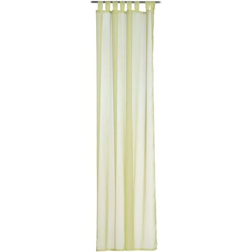 4021626242205 - Vorhang GÖZZE Sambia Schlaufenschal Gardinen Gr 255 cm Schlaufen 140 cm grün Schlaufen Gardine HxB 255x140 Voilé Uni 4021626242205 - Vorhang GÖZZE Sambia Schlaufenschal Gardinen Gr 255 cm Schlaufen 140 cm grün Schlaufen Gardine HxB 255x140 Voilé Uni