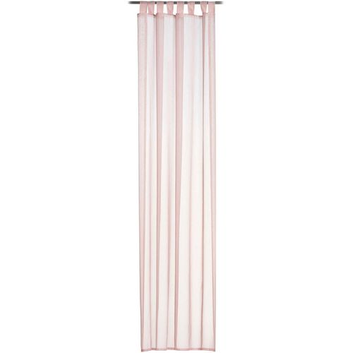 4021626023194 - Vorhang GÖZZE Sambia Schlaufenschal Gardinen Gr 255 cm Schlaufen 140 cm rosa (altrosa) Schlaufen Gardine HxB 255x140 Voilé Uni 4021626023194 - Vorhang GÖZZE Sambia Schlaufenschal Gardinen Gr 255 cm Schlaufen 140 cm rosa (altrosa) Schlaufen Gardine HxB 255x140 Voilé Uni