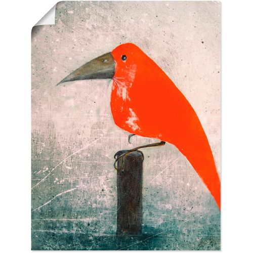 4055327326971 - Wandbild ARTLAND Der Rote Vogel Bilder Gr B H 45 cm x 60 cm Poster Vögel 1 St rot Bild Kunstdruck Kunstdrucke Bilder als Leinwandbild Wandaufkleber oder Poster in versch Größen 4055327326971 - Wandbild ARTLAND Der Rote Vogel Bilder Gr B H 45 cm x 60 cm Poster Vögel 1 St rot Bild Kunstdruck Kunstdrucke Bilder als Leinwandbild Wandaufkleber oder Poster in versch Größen