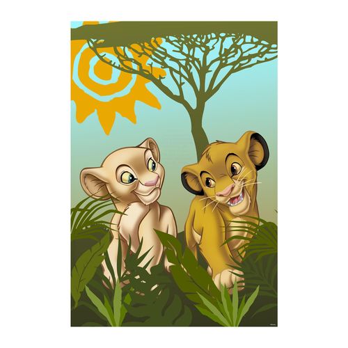 4055065196065 - Bild KOMAR Lion King Urembo Meadows bunt (farbe bild(er) bunt) B50cm H70cm Papier Holz Bilder Wandbild zur Dekoration im Kinderzimmer - ohne Rahmen 4055065196065 - Bild KOMAR Lion King Urembo Meadows bunt (farbe bild(er) bunt) B50cm H70cm Papier Holz Bilder Wandbild zur Dekoration im Kinderzimmer - ohne Rahmen