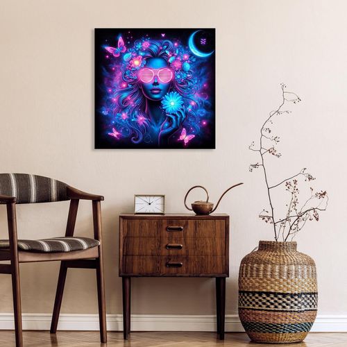 4067437128772 - Acrylglasbild QUEENCE kosmische Blüte II bunt (farbe bild(er) bunt) B70cm H70cm Acrylglas Bilder Knallige tolle Farben auf hochwertigem Acrylglas gedruckt 4067437128772 - Acrylglasbild QUEENCE kosmische Blüte II bunt (farbe bild(er) bunt) B70cm H70cm Acrylglas Bilder Knallige tolle Farben auf hochwertigem Acrylglas gedruckt