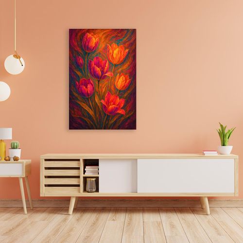 4067437128710 - Acrylglasbild QUEENCE Tulpenfeuer rot (farbe bild(er) rot) B60cm H90cm Acrylglas Bilder Knallige tolle Farben auf hochwertigem Acrylglas gedruckt 4067437128710 - Acrylglasbild QUEENCE Tulpenfeuer rot (farbe bild(er) rot) B60cm H90cm Acrylglas Bilder Knallige tolle Farben auf hochwertigem Acrylglas gedruckt