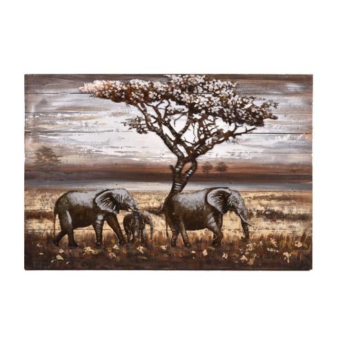 4059865632679 - 3D Metallbild Elefanten Metall Wandbild Retro Vintage Bild Bar Küche Wohnzimmer 4059865632679 - 3D Metallbild Elefanten Metall Wandbild Retro Vintage Bild Bar Küche Wohnzimmer