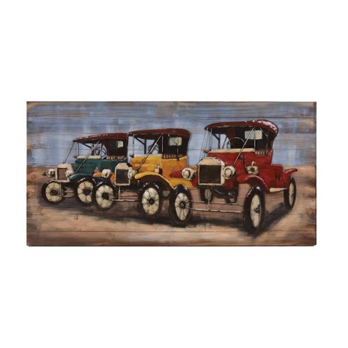 4059865632556 - 3D Metallbild Oldtimer Metall Wandbild Retro Vintage Bild Küche Wohnzimmer Deko 4059865632556 - 3D Metallbild Oldtimer Metall Wandbild Retro Vintage Bild Küche Wohnzimmer Deko
