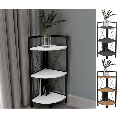 4051814434853 - Standregal Holz Metall Eckregal Aufbewahrung Stand Regal Bücherregal Deko Bücher Standregal Insasi 2 Gr 34 honig eiche B34cm H87cm T34cm Holzwerkstoff Holz Spanplatte Regale 4051814434853 - Standregal Holz Metall Eckregal Aufbewahrung Stand Regal Bücherregal Deko Bücher Standregal Insasi 2 Gr 34 honig eiche B34cm H87cm T34cm Holzwerkstoff Holz Spanplatte Regale