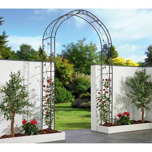 4059865460395 - Design Metall Rosenbogen Rankhilfe Garten Rose Bogen Spalier 4059865460395 - Design Metall Rosenbogen Rankhilfe Garten Rose Bogen Spalier