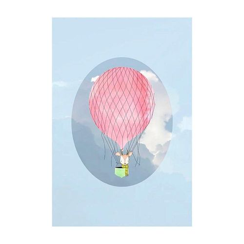 4055065156380 - Bild KOMAR Happy Balloon Blue bunt (farbe bild(er) bunt) B40cm H50cm Papier Holz Bilder Wandbild zur Dekoration - ohne Rahmen 4055065156380 - Bild KOMAR Happy Balloon Blue bunt (farbe bild(er) bunt) B40cm H50cm Papier Holz Bilder Wandbild zur Dekoration - ohne Rahmen