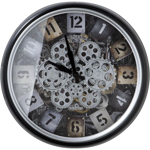 4001250503606 - Wanduhr CASABLANCA BY GILDE Wanduhr Steam\ Wanduhren Gr B H T 51 cm x 51 cm x 9 cm silberfarben (schwarz silberfarben) Wanduhren 4001250503606 - Wanduhr CASABLANCA BY GILDE Wanduhr Steam\ Wanduhren Gr B H T 51 cm x 51 cm x 9 cm silberfarben (schwarz silberfarben) Wanduhren