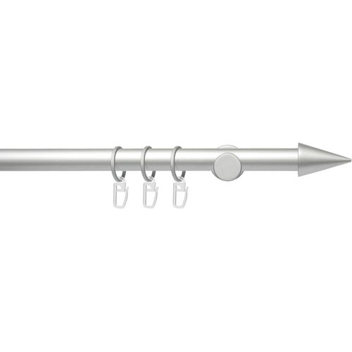 4016318373336 - Gardinenstange Fertigstilgarnitur 20 mm Power Spitze Gardinenstangen Gr L 240 cm Ø 2 mm 1 St 1 läufig grau (aluminiumfarben) Gardinenstangen Gardinenstange Komplett 4016318373336 - Gardinenstange Fertigstilgarnitur 20 mm Power Spitze Gardinenstangen Gr L 240 cm Ø 2 mm 1 St 1 läufig grau (aluminiumfarben) Gardinenstangen Gardinenstange Komplett