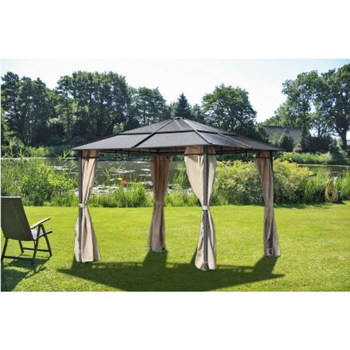 4059865304712 - Design Pavillon Stahl Gartenzelt Partyzelt Garten Zelt Überdachung Sonnenschutz 4059865304712 - Design Pavillon Stahl Gartenzelt Partyzelt Garten Zelt Überdachung Sonnenschutz