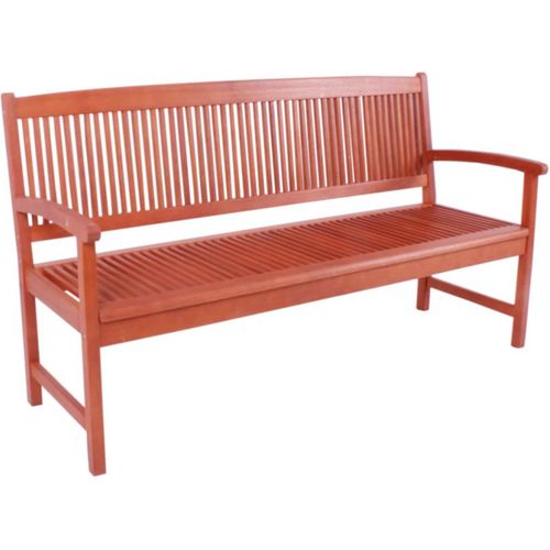 4059865306570 - Bank Stockholm 3 Sitzer Eukalyptus Holz Gartenbank Parkbank