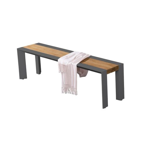 4059865697029 - Bank Silea 3-Sitzer Holz Optik Sitzbank Gartenbank Parkbank Outdoor Garten Möbel 4059865697029 - Bank Silea 3-Sitzer Holz Optik Sitzbank Gartenbank Parkbank Outdoor Garten Möbel