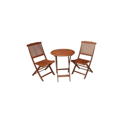 4059865306525 - Balkon Tischgruppe Prag Eukalyptus Holz Tisch Klappstuhl Stühle 4059865306525 - Balkon Tischgruppe Prag Eukalyptus Holz Tisch Klappstuhl Stühle