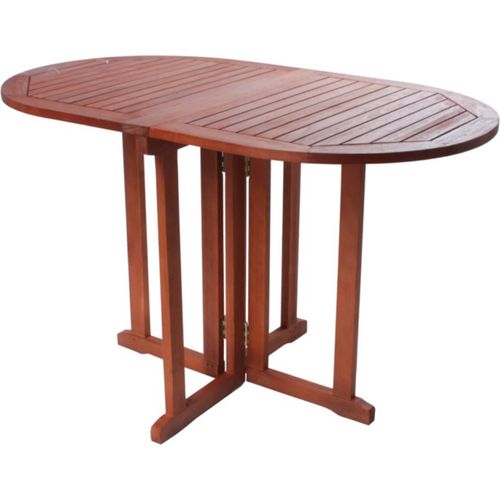 4059865306600 - Klapptisch Balkon Eukalyptus Holz Garten Tisch Esstisch oval 4059865306600 - Klapptisch Balkon Eukalyptus Holz Garten Tisch Esstisch oval