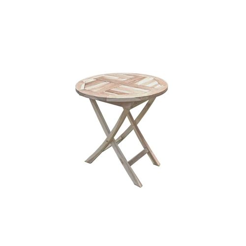 4059865347054 - Gartentisch Tisch JAVA Klapptisch Garten Balkontisch Holztisch rund Ø70 Teak 4059865347054 - Gartentisch Tisch JAVA Klapptisch Garten Balkontisch Holztisch rund Ø70 Teak