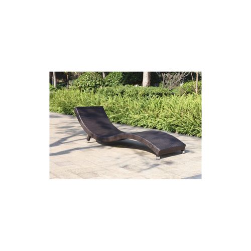 4059865305757 - Sonnenliege Caracas Garten Liege Relaxliege Rattan Optik coffee 4059865305757 - Sonnenliege Caracas Garten Liege Relaxliege Rattan Optik coffee
