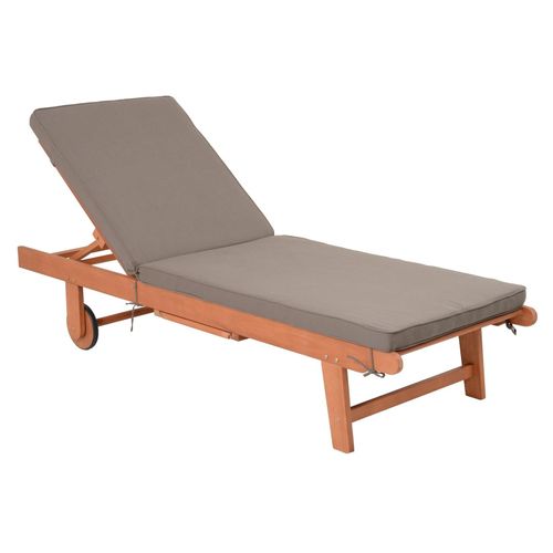 4059865697838 - Sonnenliege SAN DIEGO braun + Auflage Gartenliege Liege Relaxliege Gartenmöbel 4059865697838 - Sonnenliege SAN DIEGO braun + Auflage Gartenliege Liege Relaxliege Gartenmöbel