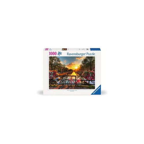 4005555006626 - Ravensburger 1000 Teile Puzzles Promo - Fahrraeder In Amsterdam