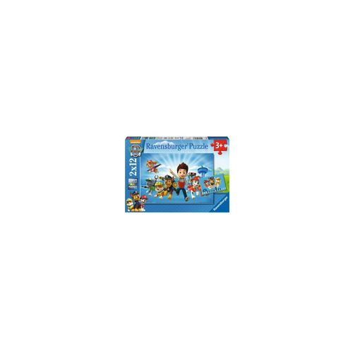 4005556075867 - Kinderpuzzle - 07586 Ryder und die Paw Patrol - Puzzle für Kinder ab 3 Jahren Paw Patrol Puzzle mit 2x12 T