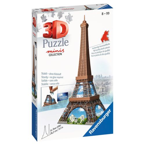4005556125364 - Ravensburger 3D Puzzle - Mini Eiffelturm - 54 Teile - ab 8 Jahren