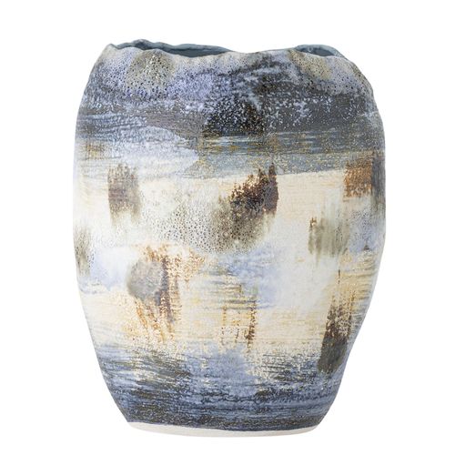 5711173331840 - Nienna Vase aus Steingut Ø 255 x H31 cm 5711173331840 - Nienna Vase aus Steingut Ø 255 x H31 cm