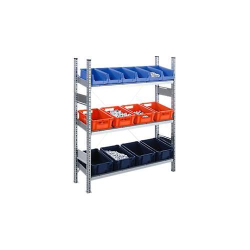 4052941107887 - Komplettregal SBR 3000 Anbaufeld 3 schräge Fachebene 1536 x 400 x 995 mm