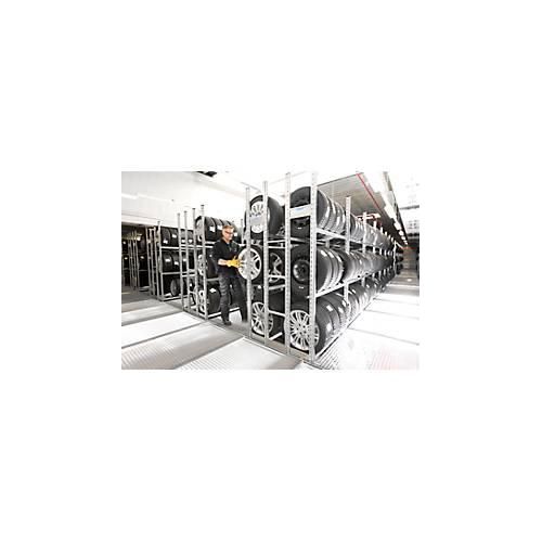 4052939607139 - Räderregal R 3000 Grundfeld H 2490 x B 2019 mm 3 Traversenpaare