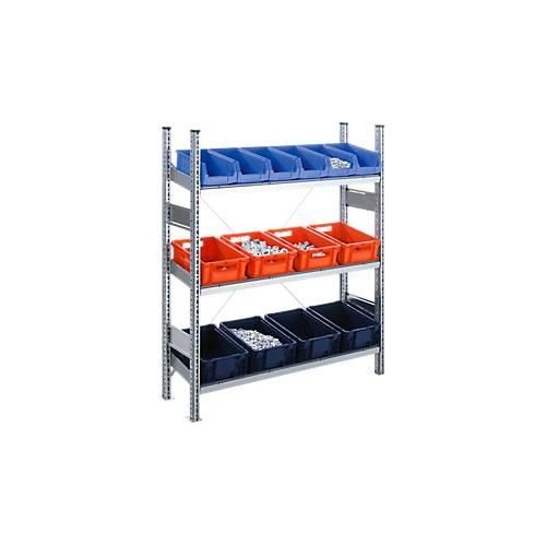 4052941106507 - Komplettregal SBR 3000 Grundfeld 3 schräge Fachebene 1536 x 400 x 995 mm